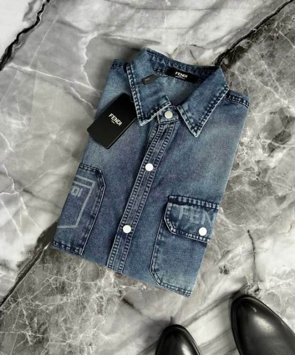 Picture of Fendi Shirts Short _SKUFendiM-3XL12yr9528317